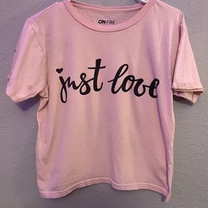 Woman’s Pink valentine’s day shirt